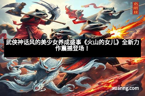 武侠神话风的美少女养成盛事《火山的女儿》全新力作震撼登场！