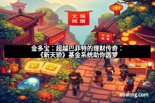 金多宝：超越巴菲特的理财传奇：《新天骄》基金系统助你圆梦